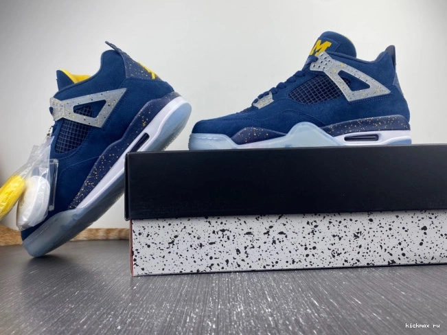 Cheap MAX (PE) Air Michigan AJ4-1036660 Retro 4 Jordan 0728